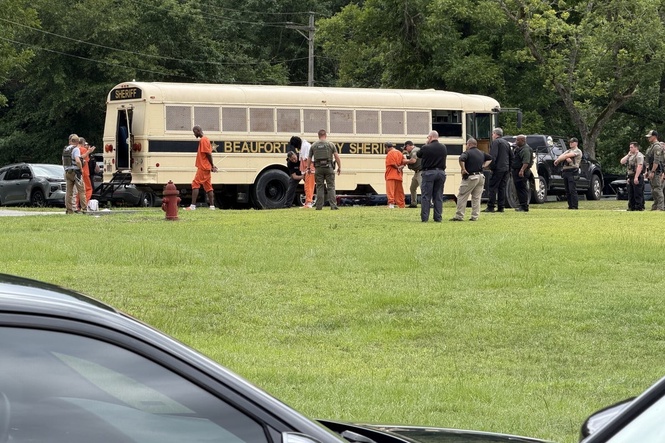 Inmates take at least two guards captive during jail takeover, sheriff says