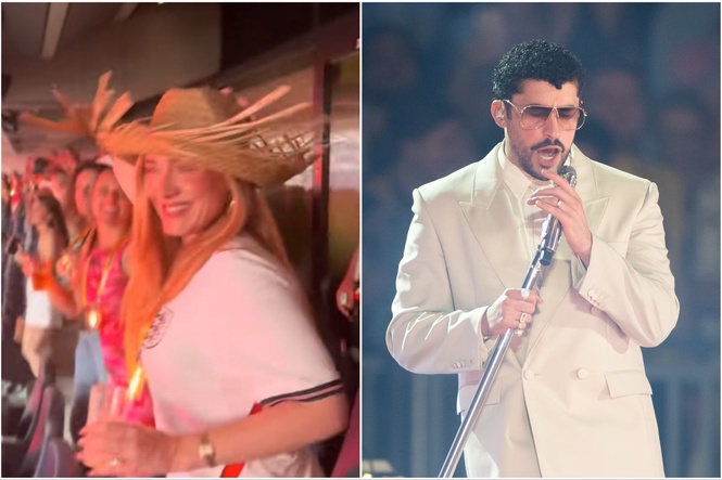 Adele spotted at Bad Bunny show in rare public appearance amid music hiatus