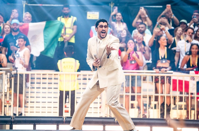 Bad Bunny review – Puerto Rican star’s London show is celebratory, unifying and simply phenomenal