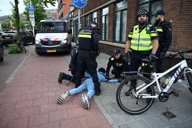 Violence erupts in the Netherlands after dramatic World Cup defeat by Morocco