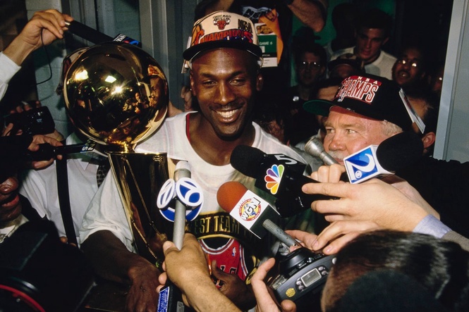 Michael Jordan’s ‘Last Dance’ jersey sells for record $14m at auction