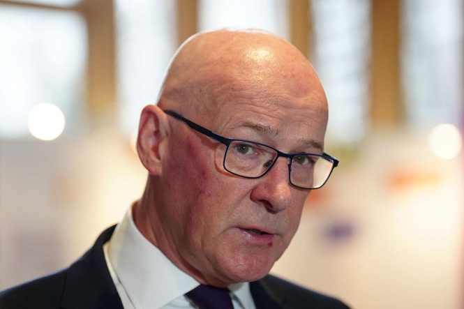 Swinney rejects Burnham’s claim Scots feel distant from Holyrood