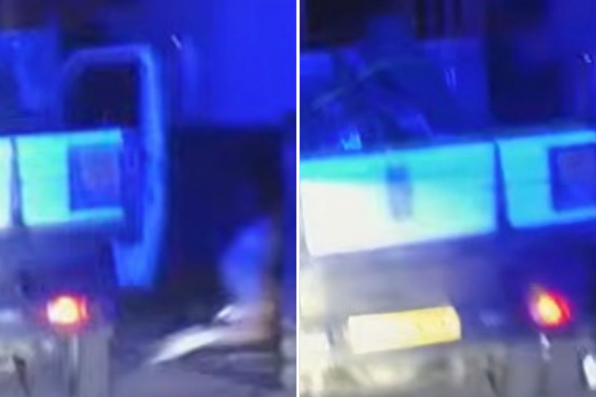 Dangerous driver ‘turns into Cinderella’ and flees from police with one shoe