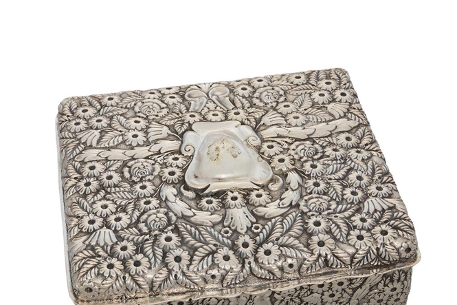 Collection of silver found by chance in attic set for auction