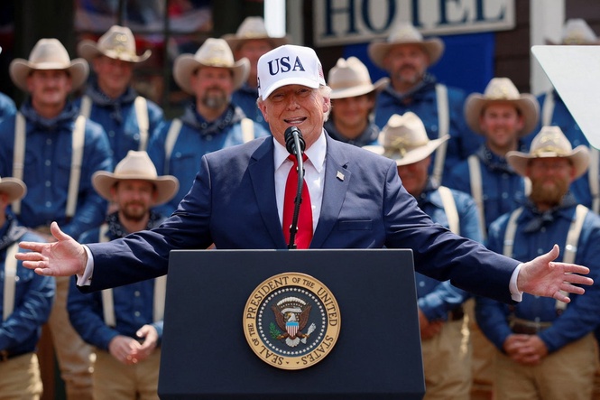 Trump talks to AI Teddy Roosevelt about his ‘greatest achievement’