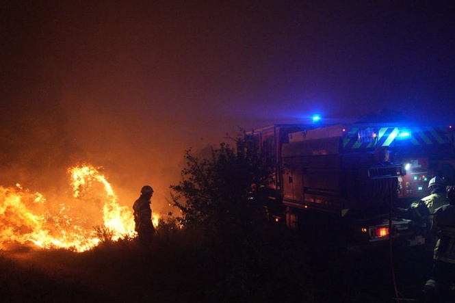 Wildfires scorch southern France as heat and drought fuel blazes
