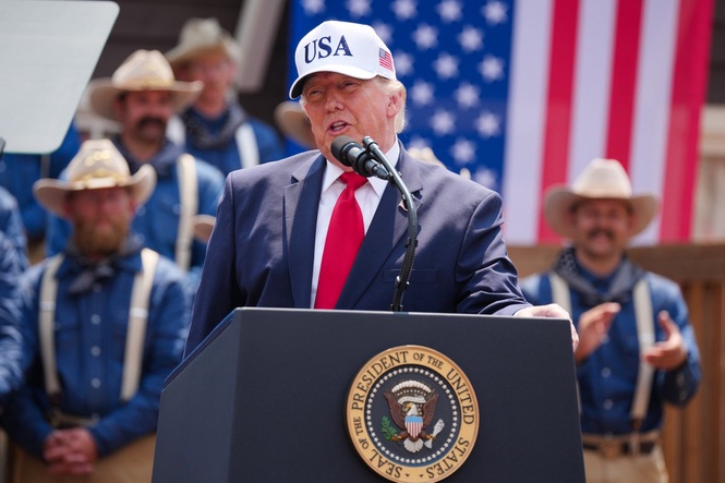 Trump claims ‘Cuba is coming our way’ during North Dakota speech