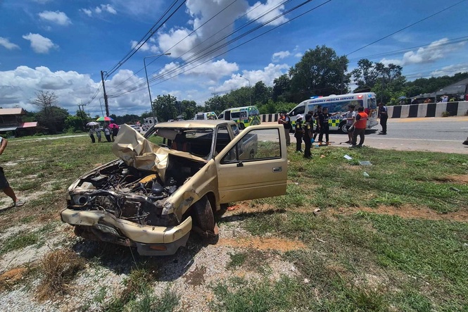 Boy, 11, crashes truck in Thailand killing group of Buddhist monks