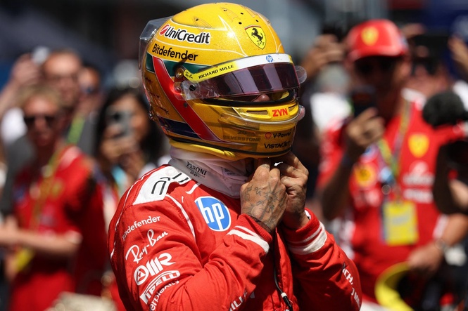 F1 British GP LIVE: Sprint qualifying start time and schedule as Lewis Hamilton tops table in practice