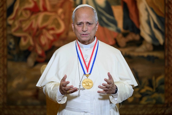 American-born pope calls on US to recommit to founding ideals ahead of July 4