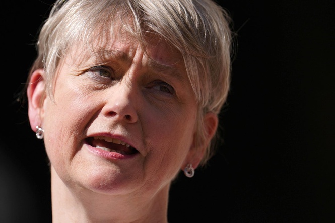 Yvette Cooper labels Farage’s by-election move a ‘political tantrum’