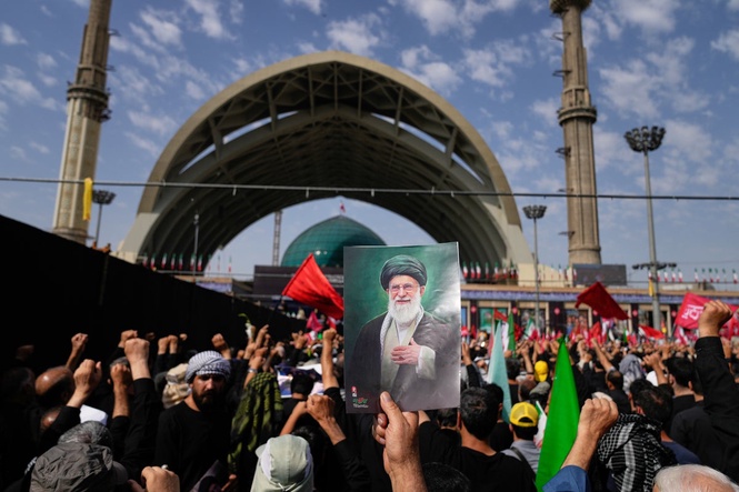 Dayslong funeral for late Supreme Leader Khamenei begins in Iran, in photos