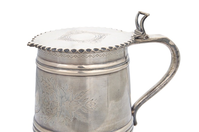 Silver collection found in attic beats expectations to sell for almost £60,000