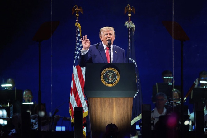 Iran-US war latest: Trump says just ‘one shot’ can take out all Iranian leaders as thousands gather at Ali Khamenei’s funeral