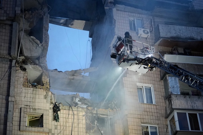 Russian missile and drone attack on Ukraine's capital kills at least 3