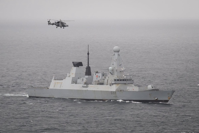 Russian warships in UK waters tracked by Royal Navy for 72 hours