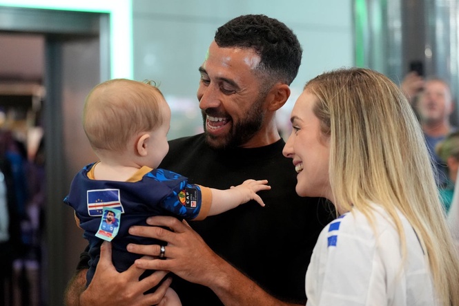 ‘A dream come true’: Irish-Cape Verdean Pico Lopes welcomed back from World Cup
