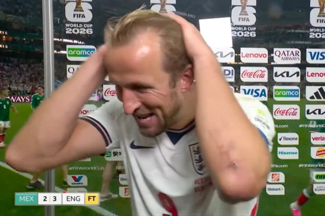Harry Kane loses his voice in ‘best interview ever’ after Mexico thriller