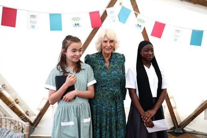 Queen Camilla marks 100 years of Winnie-the-Pooh with visit to woodland that inspired classic