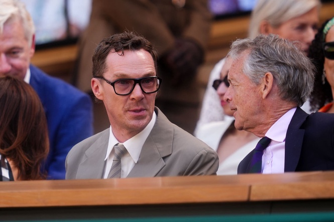 Benedict Cumberbatch spotted in Wimbledon royal box on day nine