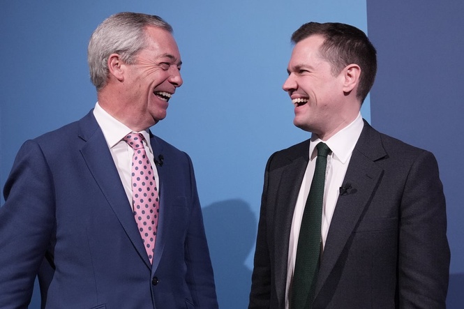 Robert Jenrick makes extraordinary claim about Nigel Farage and the far-right
