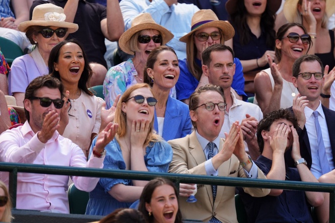 Kate discussed challenges of parenting with stars at Wimbledon, Keothavong says