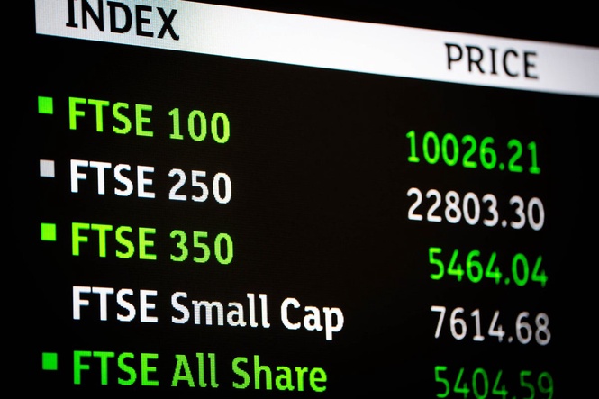 London stocks mixed amid weak tech but FTSE 100 edges up