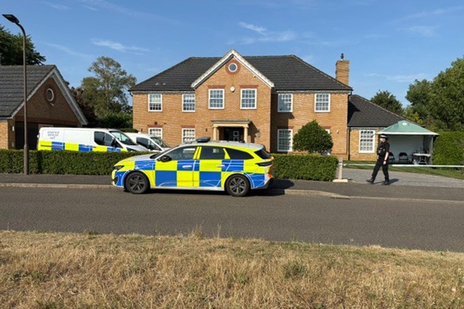 Suspect on the run as ‘gracious’ mother and her two children found dead at home