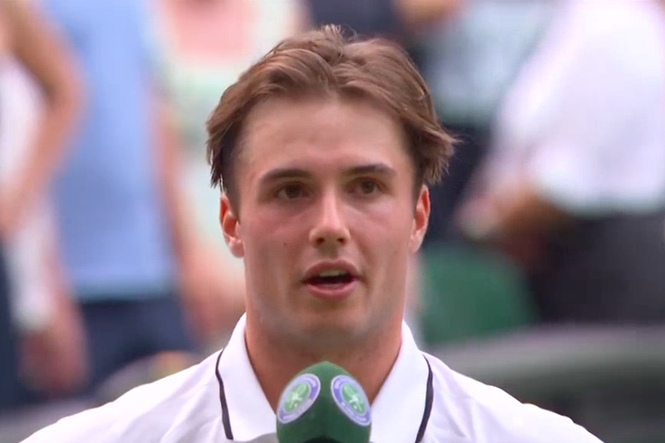 Arthur Fery pays tribute to ‘greatest of all time’ Roger Federer after beating Grigor Dimitrov