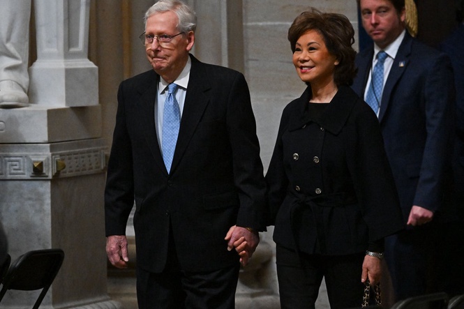 Mitch McConnell’s wife reveals stunning decision to stay on China trip after he was hospitalized: report
