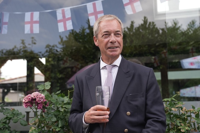 Farage quits Commons to fight in by-election boycotted by rivals