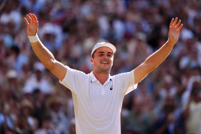 Arthur Fery’s Wimbledon demolition brings wildcard run into uncharted territory