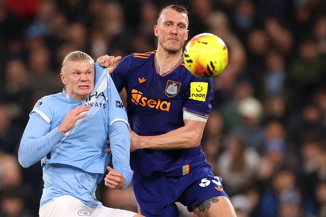 Five times England’s defenders faced Erling Haaland last season – and how they got on