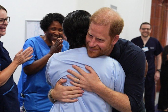 Harry meets WellChild nurse on hospital visit as charity marks key anniversary