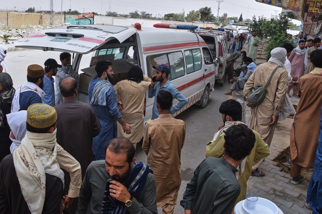 Pakistani leader vows to press militant crackdown after 42 killed in Balochistan attacks