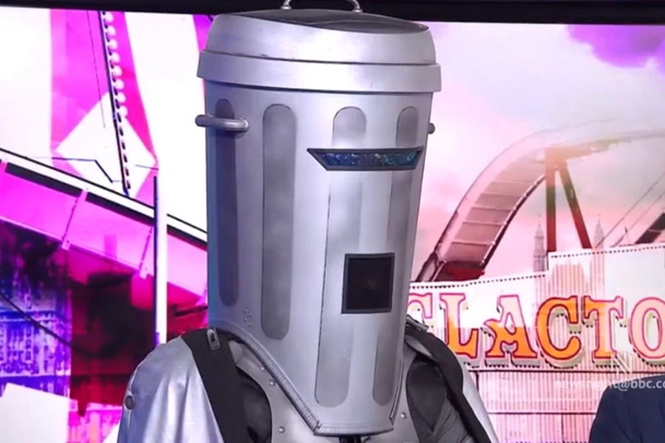 Count Binface responds to BBC unmasking him live on air