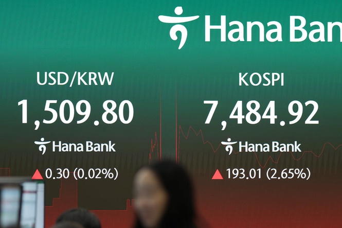 Oil prices jump and Asian shares slip as US and Iran carry out airstrikes
