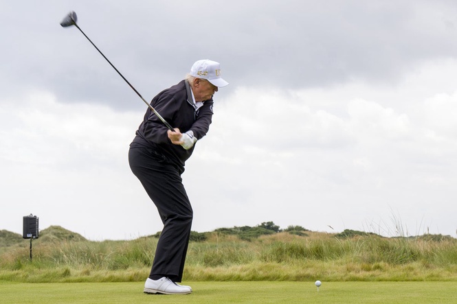 Harry Kane shares what shocked him while playing golf with Donald Trump
