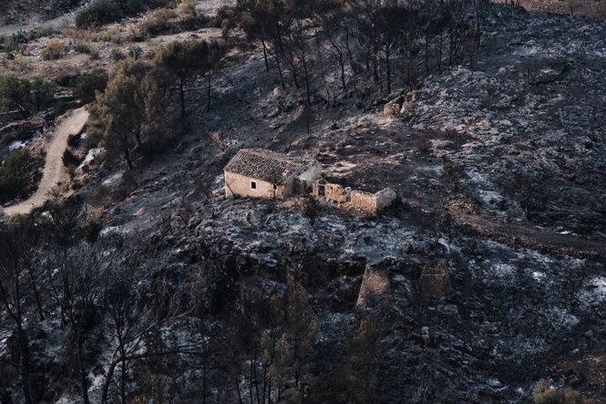 Hundreds of firefighters battle wildfire in southern Spain that killed at least 12
