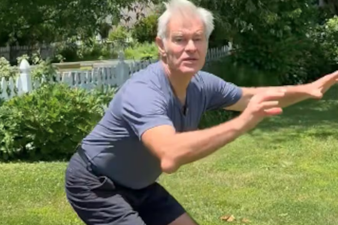 Dr Oz becomes the latest MAHA advocate to post bizarre workout video: ‘Touch the toilet seat’