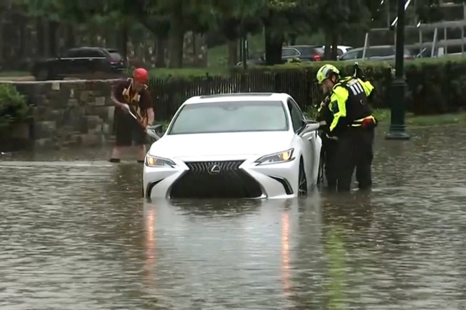 Philadelphia declares emergency after series of microburst storms sweep through city