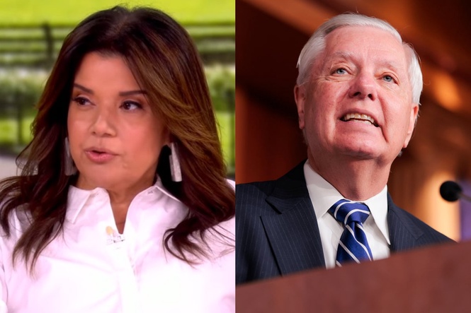 ‘It’s inhumane and it’s really lacking empathy’: The View on celebrations of Lindsey Graham’s death