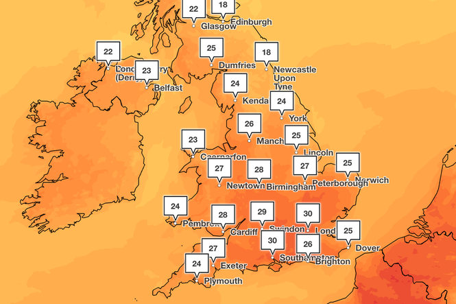 Where is going to be the hottest this week? Everything we know as heat health alerts remain in place