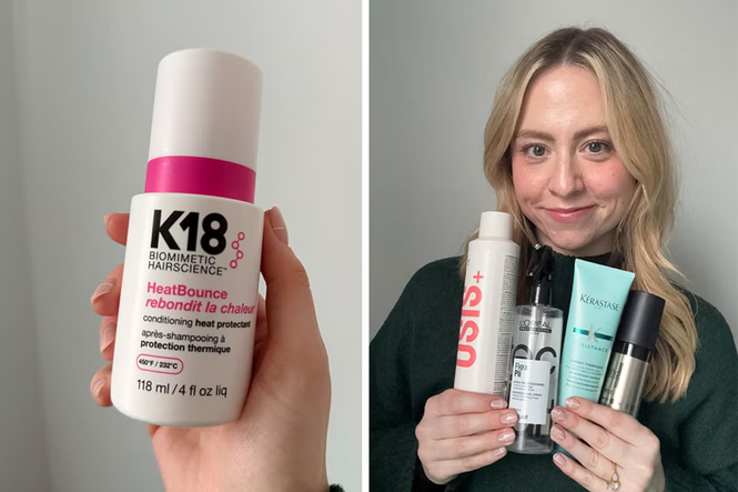 10 best heat protectant sprays to keep hair strong and healthy