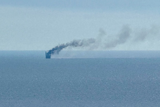 Russia attacks civilian vessel near Ukraine’s Black Sea port of Odesa