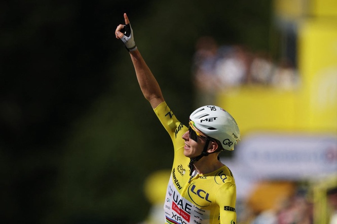 Imperious Tadej Pogacar wins Tour de France stage 10 on Bastille Day