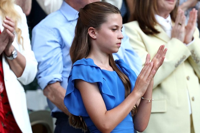Princess Charlotte appears to honour Princess Diana with charm bracelet at Wimbledon