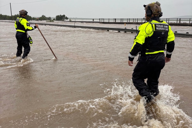 Texas is drenched by heavy rains as forecasters warn that more storms could bring dangerous floods