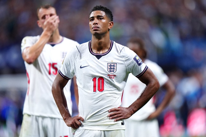 Jude Bellingham reacts to England heartbreak after Argentina World Cup defeat