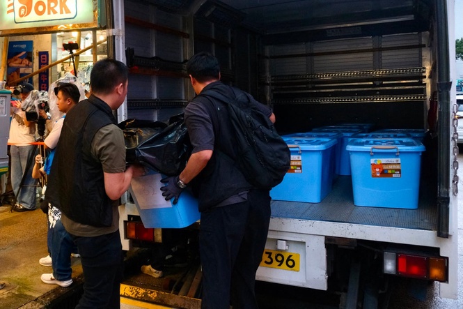 Five people arrested by Hong Kong police in latest crackdown on bookstores